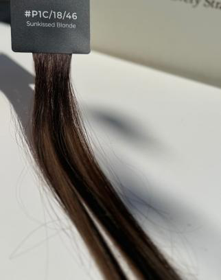 Echte Crown Aura haarstaal #P1C/18/46 Sunkissed Blonde