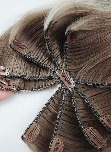Binnenzijde van het Crown Aura haarsysteem