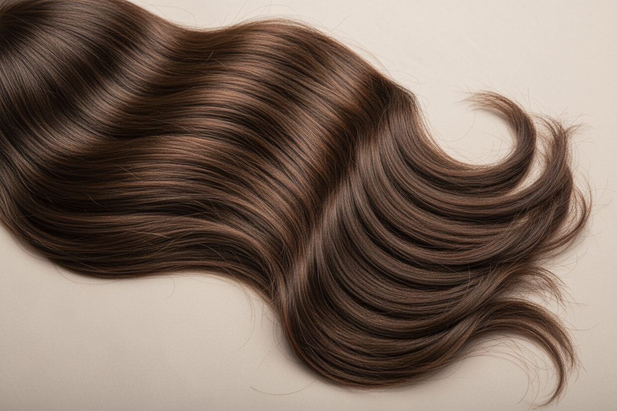 Velvet Mocha – Clip-in Extensions 100% Virgin Hair